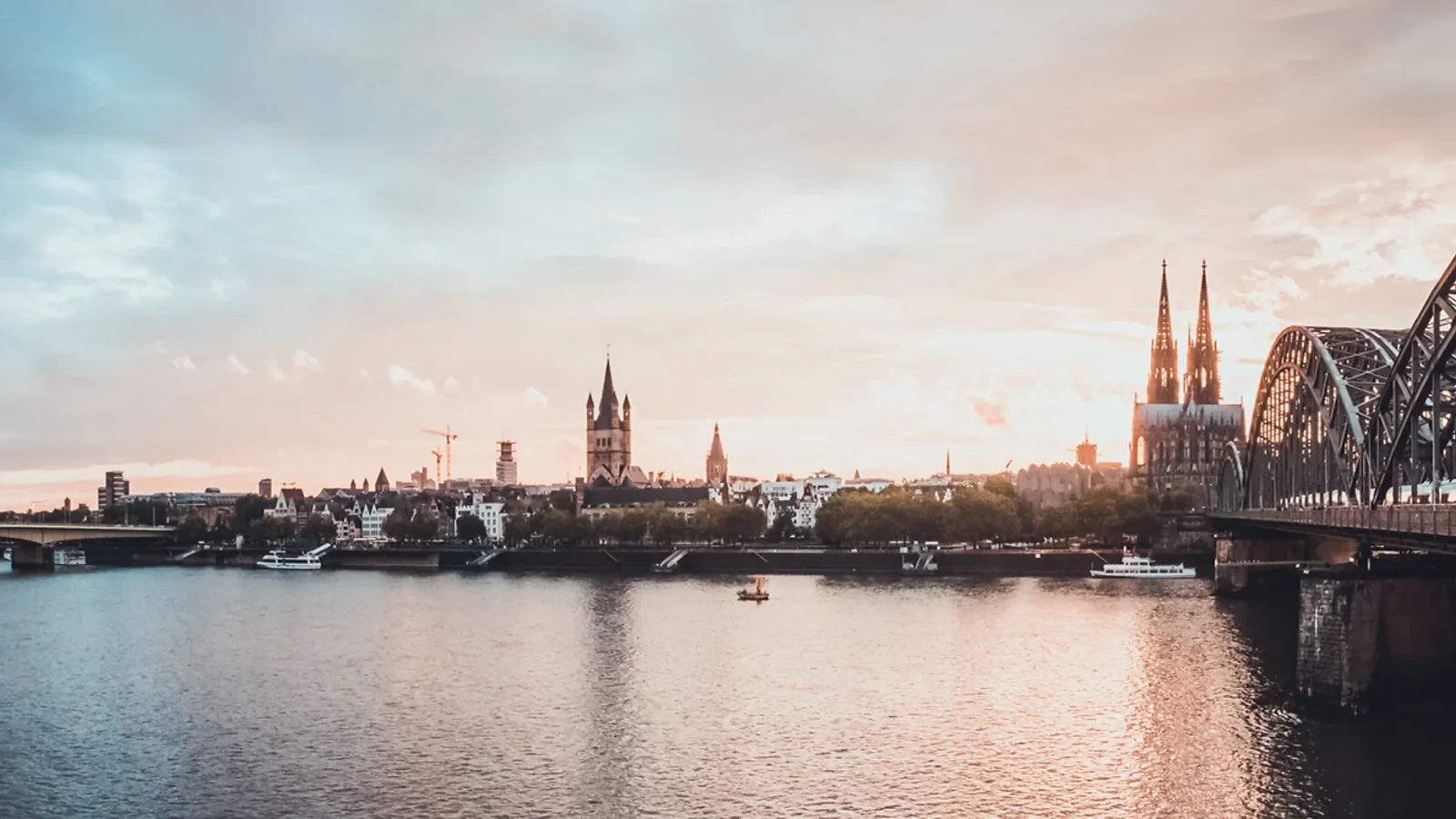 Blick über Köln